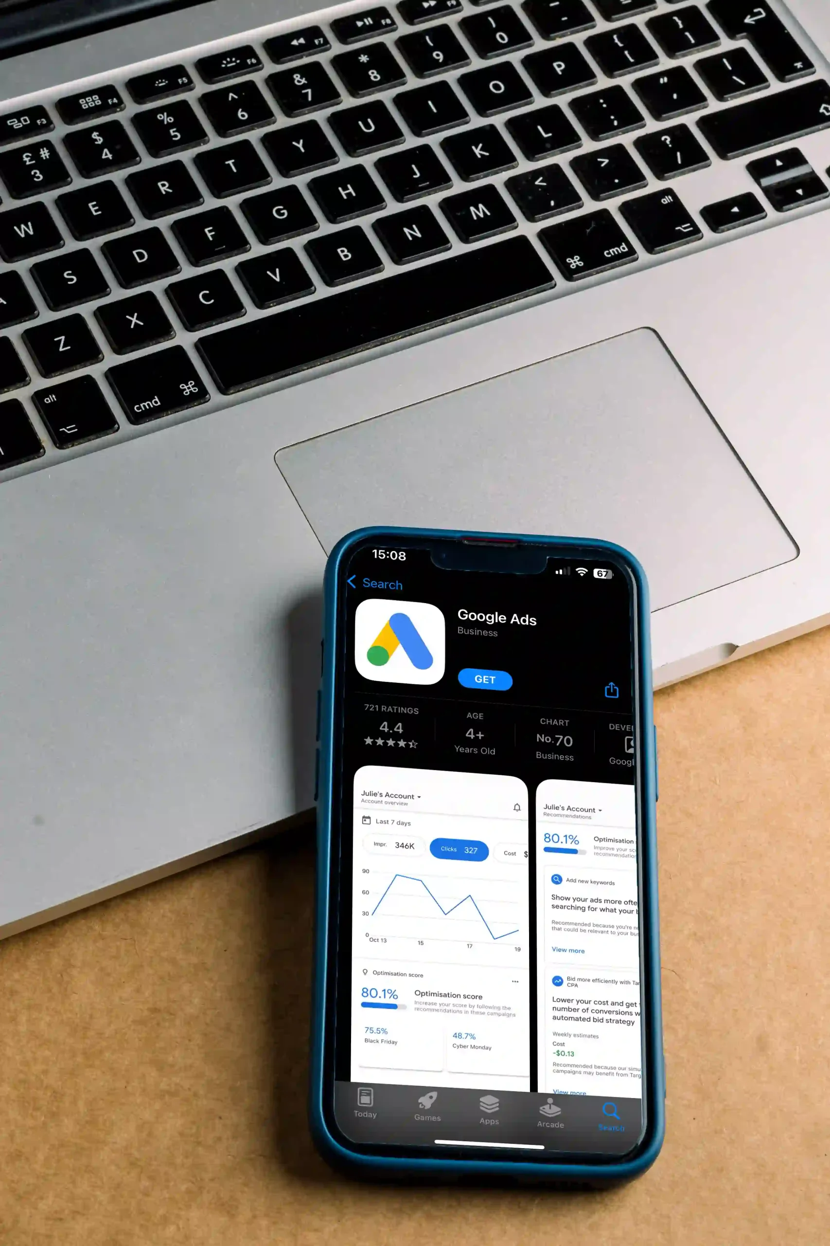 Création de campagne Google Ads par un consultant Stafe