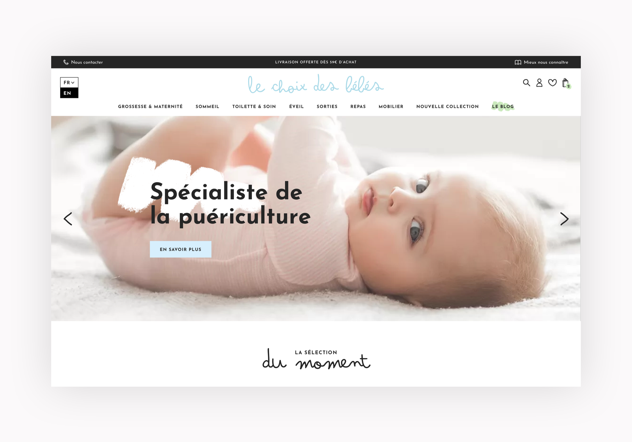 le choix des bébé site internet