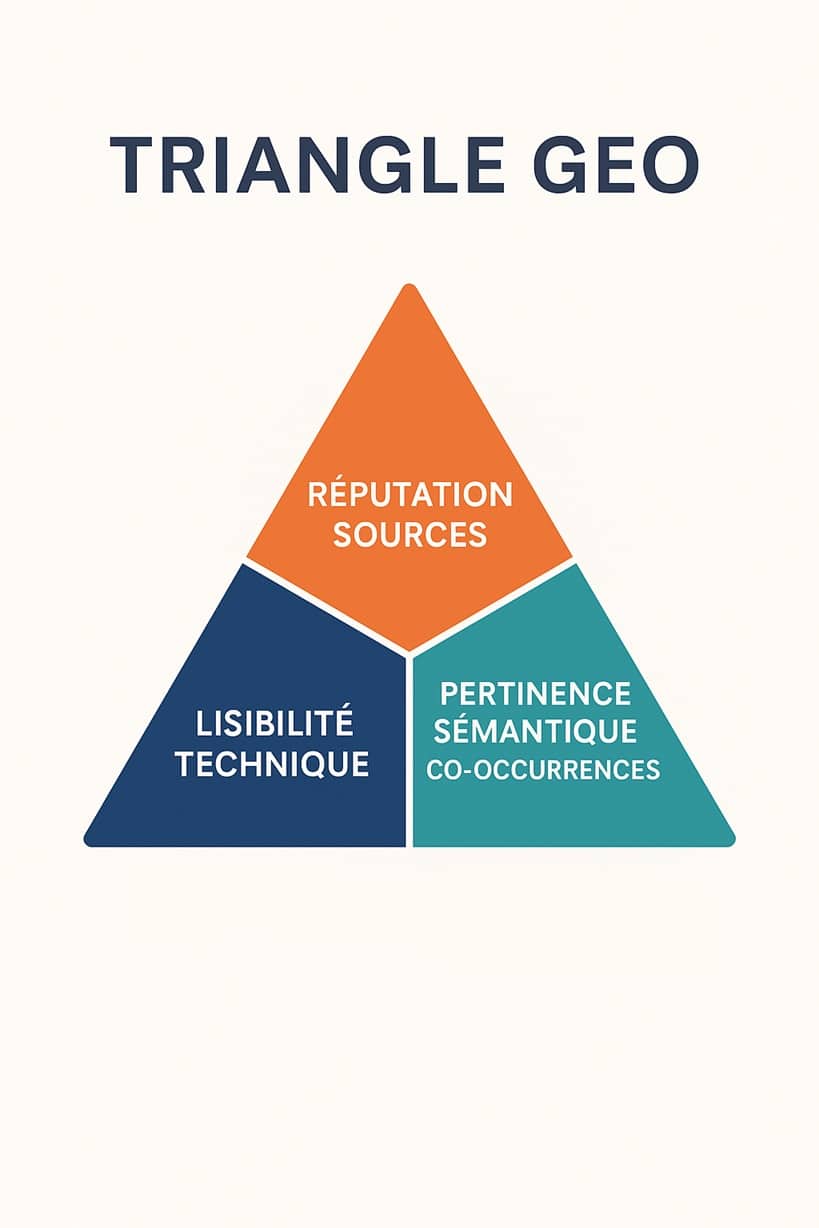 Les 3 piliers du GEO - generative engine optimization