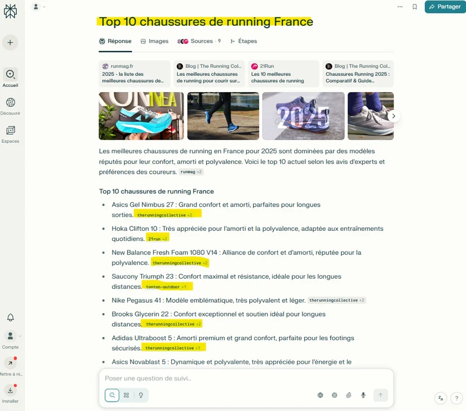 Apparaitre dans Perplexity pour un e-commerçant grâce à une optimisation GEO